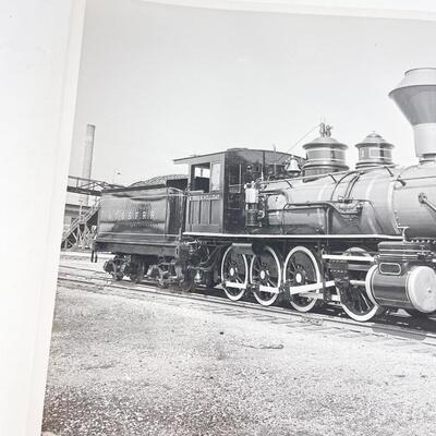 1950 PHOTOGRAPH OF CYRUS K. HOLLIDAY LOCOMOTIVE #1 - ATSF RAILWAY