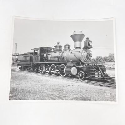 1950 PHOTOGRAPH OF CYRUS K. HOLLIDAY LOCOMOTIVE #1 - ATSF RAILWAY