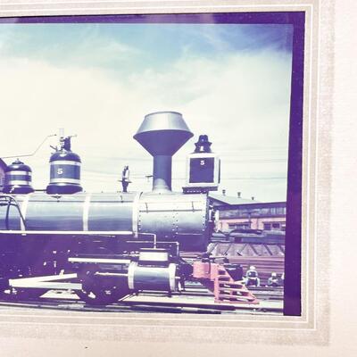 VINTAGE PHOTOGRAPH OF â€œLITTLE BUTTERCUPâ€ LOCOMOTIVE