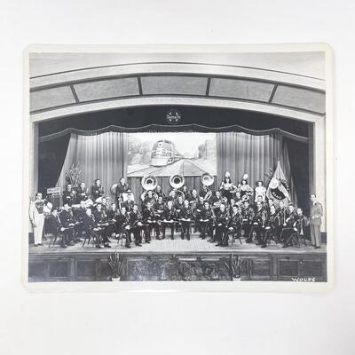 VINTAGE PHOTOGRAPH - TOPEKA SANTA FE BAND #2