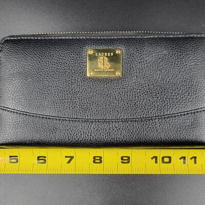 RALPH LAUREN BLACK WALLET