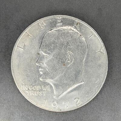 1972 Eisenhower One Dollar Coin
