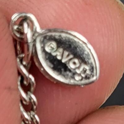 AVON 2 TONED BUTTERFLY NECKLACE