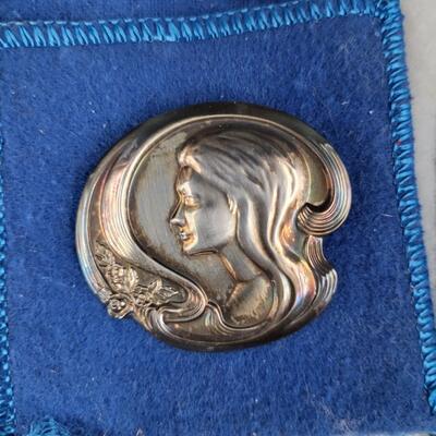 STERLING LUNT MOTHERS BROOCH