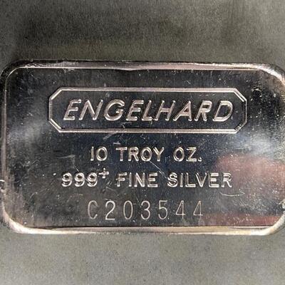 10 Troy Ounces .999 Fine Silver