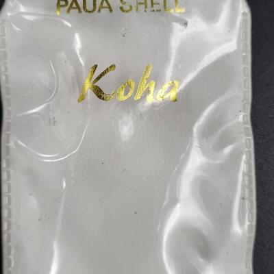 PAUA SHELL KUNA KEY CHAIN & CLIP