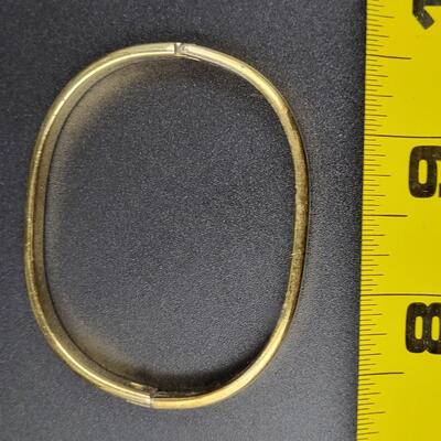 CIANI STERLING UNDER GOLD VINTAGE BRACELET