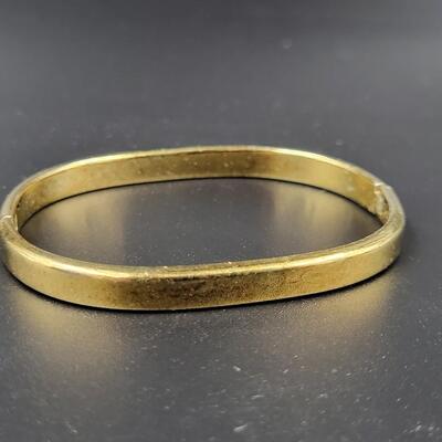CIANI STERLING UNDER GOLD VINTAGE BRACELET