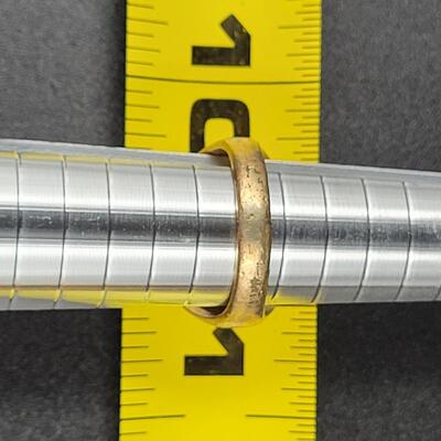VERY NICE 10K GOLD FILLED DESIGNER RING SIZE 6.5