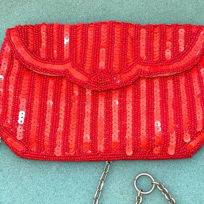 AA  3 ANTIQUE BEADED & MESH ART NOUVEAU BAGS AS IS