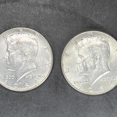 1964 Kennedy Half Dollar Lot