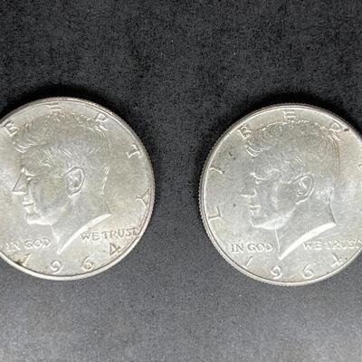 1964 Kennedy half dollar lot