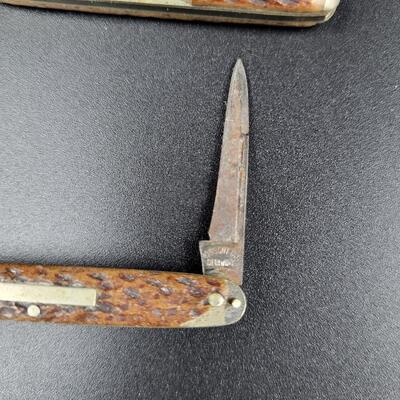 VINTAGE SMALL POCKET KNIFE PAIR