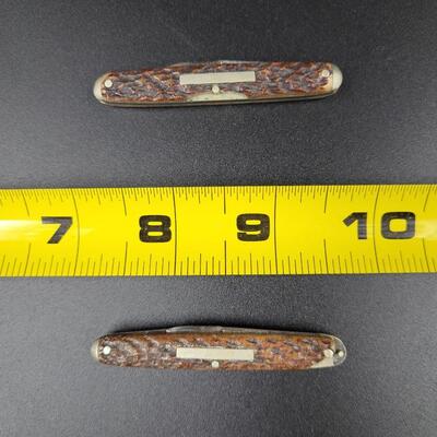 VINTAGE SMALL POCKET KNIFE PAIR