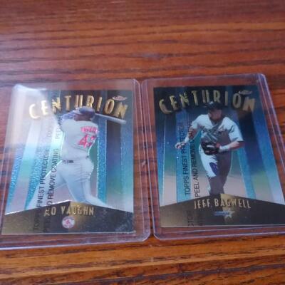 LOT 13   TWO VINTAGE CENTURION BASEBALL CARDS