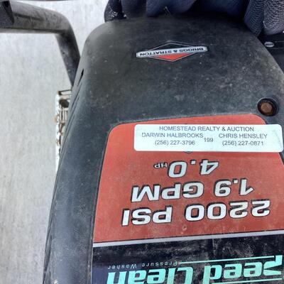 pressure washer