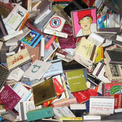 MS Collection of Matchbooks Los Angeles and Vicinity +Trips 300+