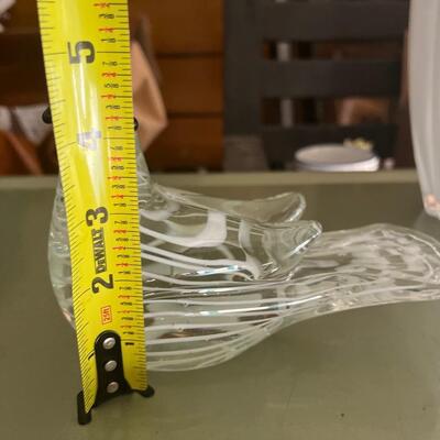 Blown glass large bird