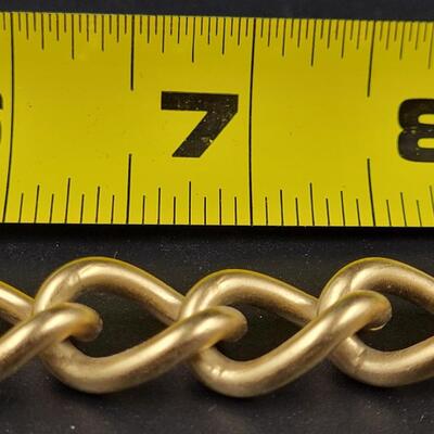 MONET GOLD TONED LARGE CHAIN BRACELET