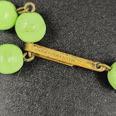 WESTERN GERMANY VINTAGE NECKLACE & EARRINGS SET