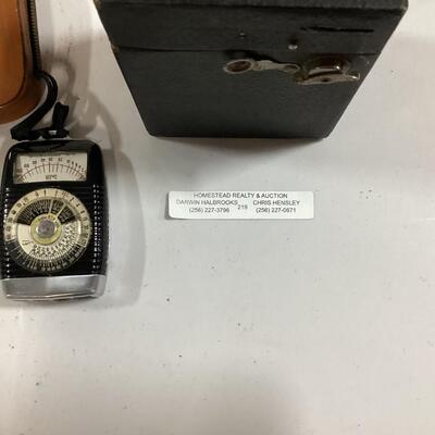 antique light sensor for photography