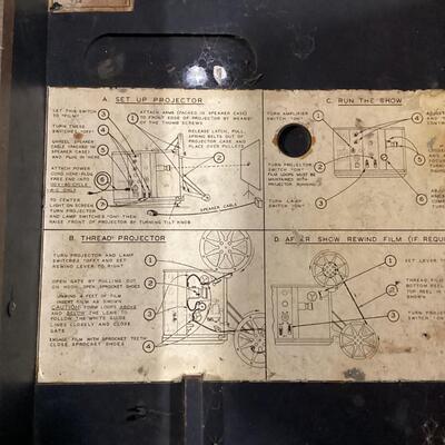 antique reel to reel projector