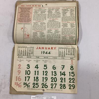 1944 calendar