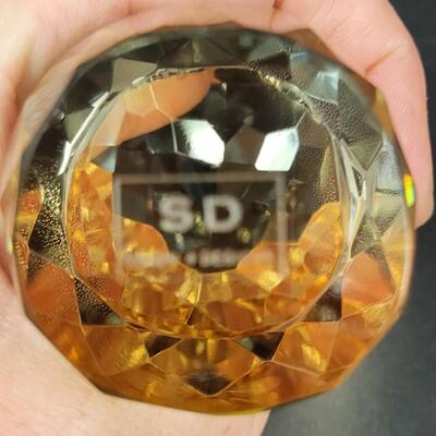 SIMON DESIGN SHIMMER CRYSTAL OWL