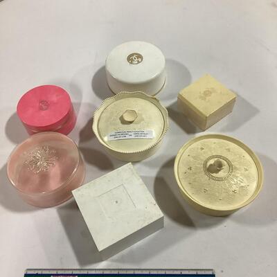 vintage powder boxes