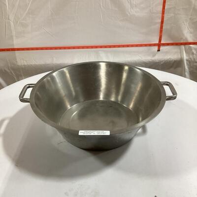 large metal bowl
