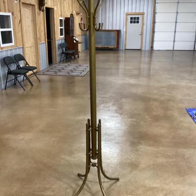 Heavy metal coat rack