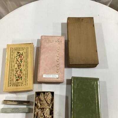vintage boxes