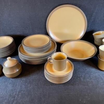 Lot 7. 1970s Stoneware Dinnerware Set