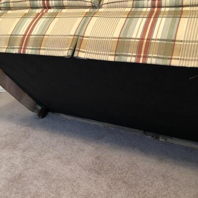 Plaid Sofa Express Couch (UR-KM)