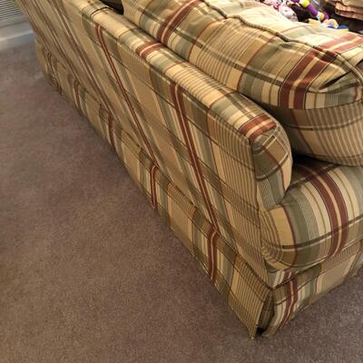 Plaid Sofa Express Couch (UR-KM)