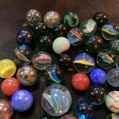 Vintage Glass Marble Collection A1