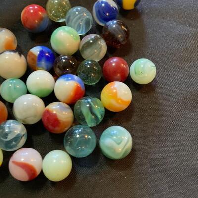 Vintage Glass Marble Collection
