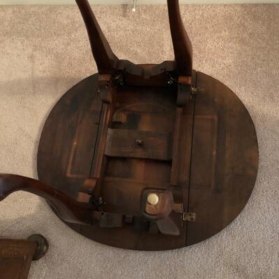 Cherry Drop Leaf End Tables (UR-KM)