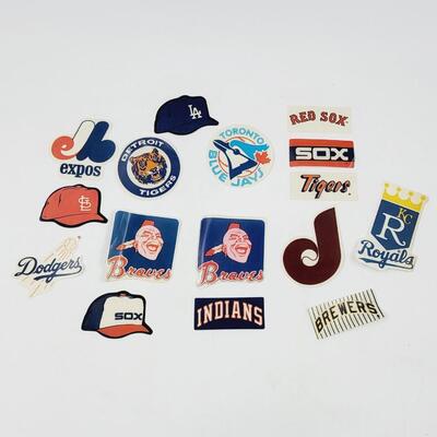 VINTAGE SPORTS STICKERS (THEY ARE NOT STICKY ANYMORE)