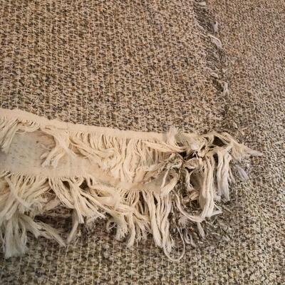 Two Fringed Throws from â€œThe Manual Woodworkers & Weavers, Incâ€ (UR-KM)