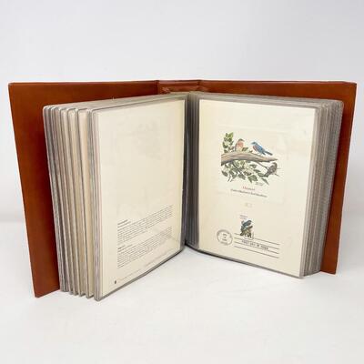 1982 â€œBIRDS & FLOWERS OF THE 50 STATESâ€ FIRST DAY COVER STAMP COLLECTION BOOK #2 - INCOMPLETE