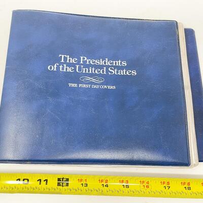 1986 â€œPRESIDENTS OF THE UNITED STATESâ€ FIRST DAY COVER STAMP COLLECTION BOOK
