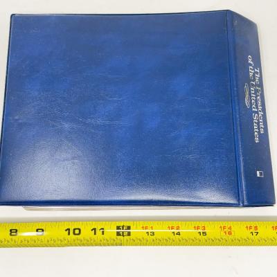 1986 â€œPRESIDENTS OF THE UNITED STATESâ€ FIRST DAY COVER STAMP COLLECTION BOOK