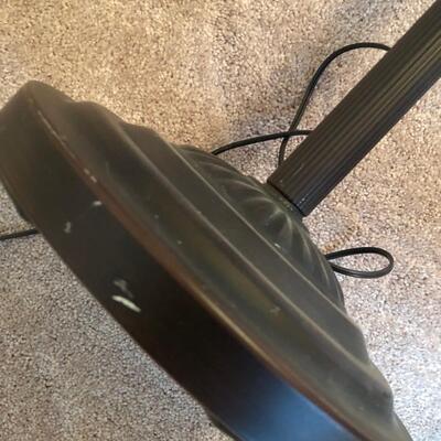 Frosted Glass & Metal Floor Lamp (UR-KM)