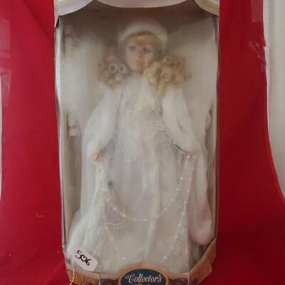 Collectors Choice Doll in White Dress