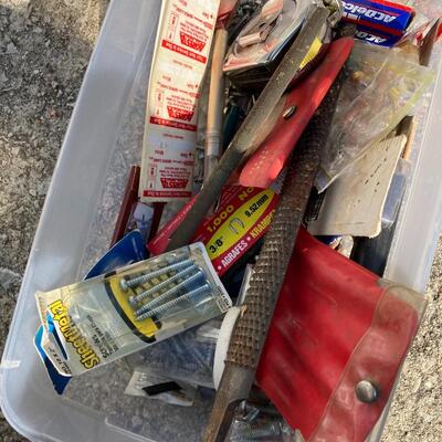 Mixed Tool Drawer Contents