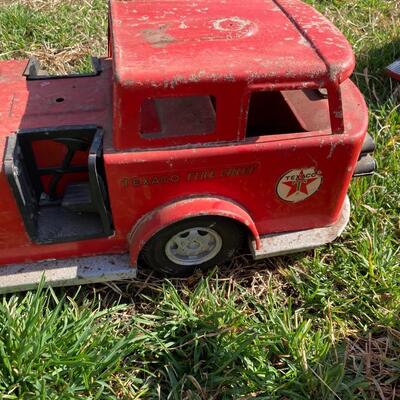 Vintage Toy Fire Truck Lot