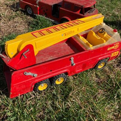 Vintage Toy Fire Truck Lot