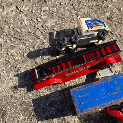 Vintage Small Toy Truck and Vehicle Lot