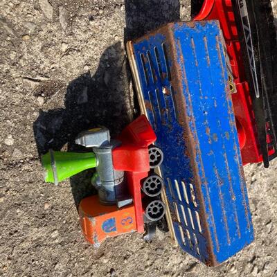 Vintage Small Toy Truck and Vehicle Lot